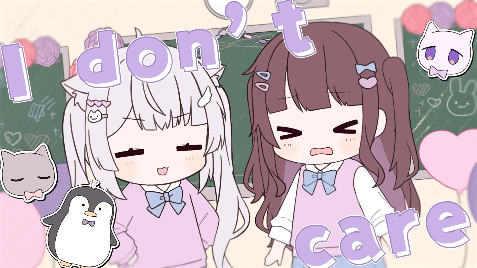 「I Don’t Care - Neko Hacker / Covered by 白砂つな, 楪のどか」のサムネイル画像