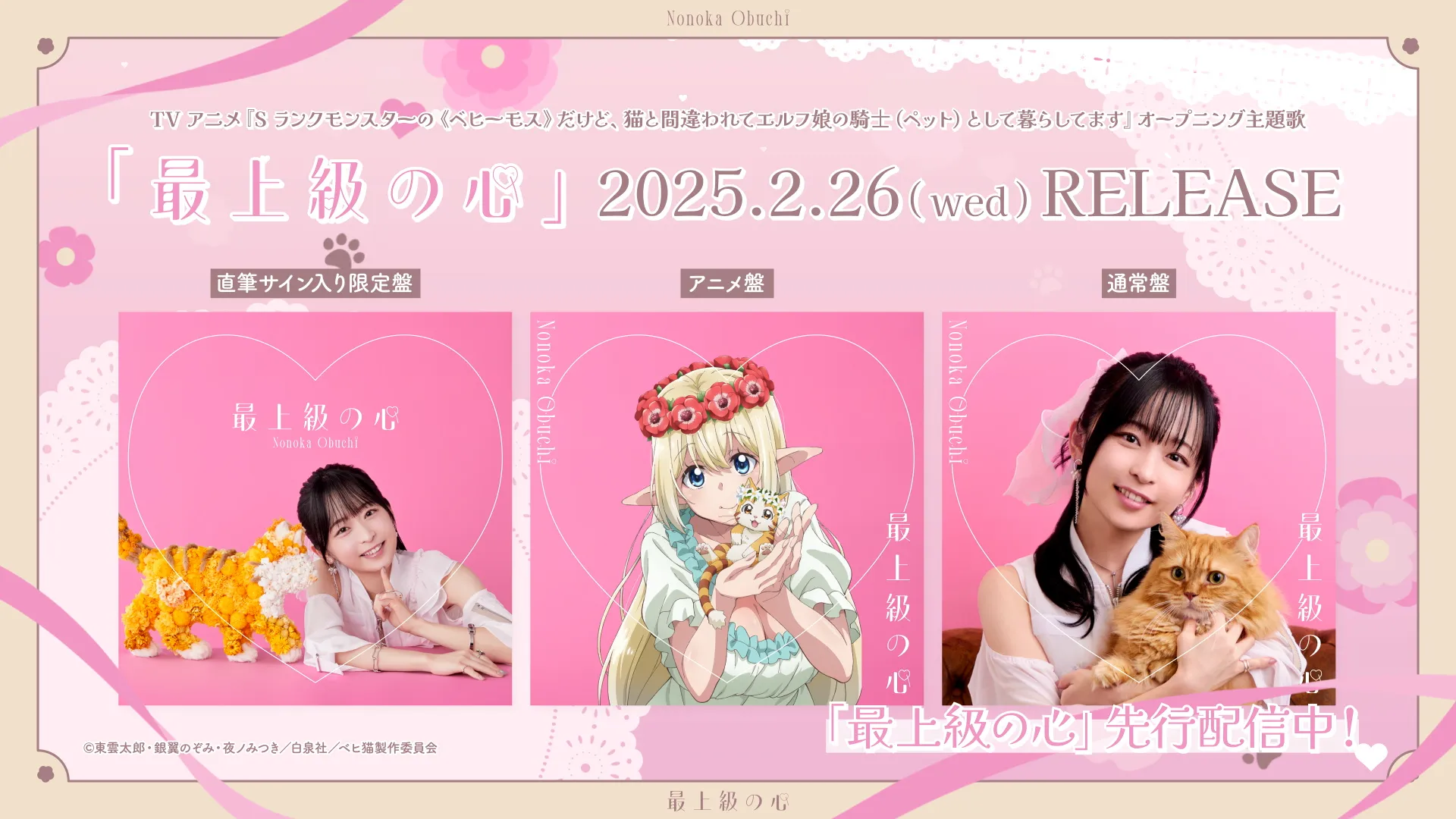 「大渕野々花 2ndシングル「最上級の心」クロスフェード動画」のサムネイル画像