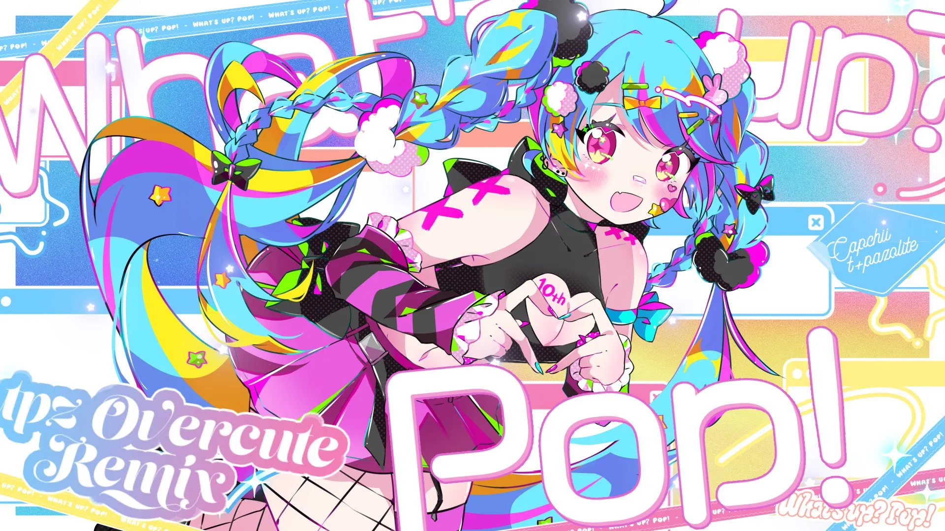 「What's up? Pop! tpz Overcute Remix」のサムネイル画像